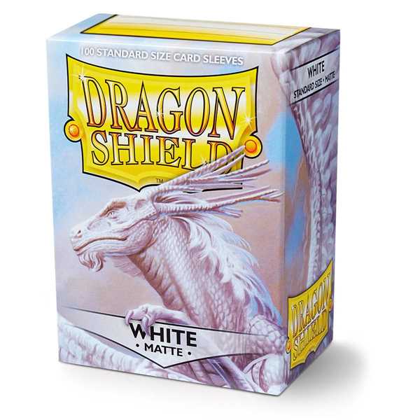 Dragon Shield Matte Sleeves - White (100)