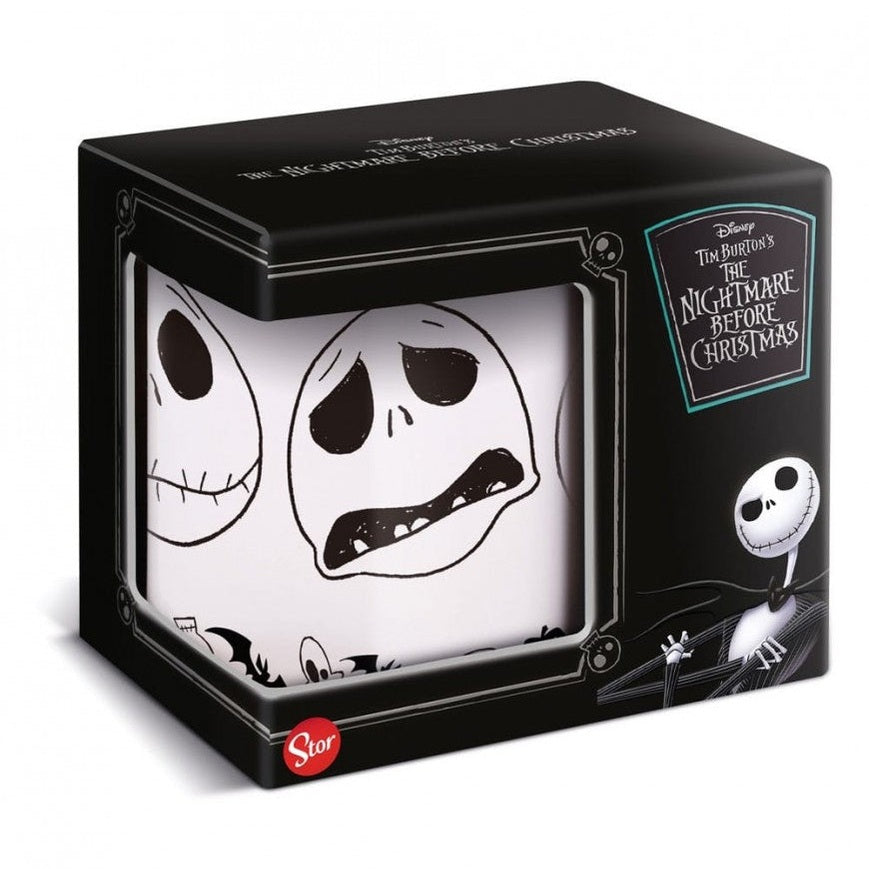 Nightmare Before Christmas Mug Case Jack Skellington Faces 325 ml