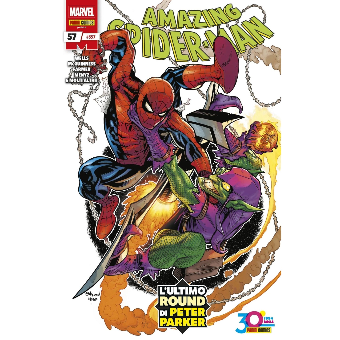 Amazing Spider-Man 857 #57 ITA