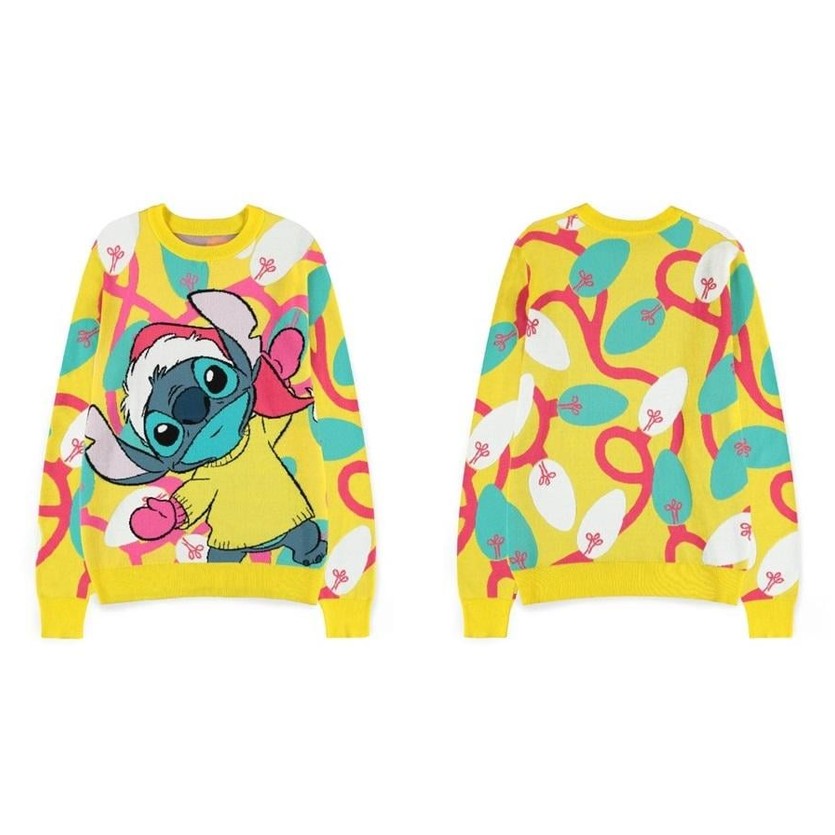 Maglione Natale Stitch L