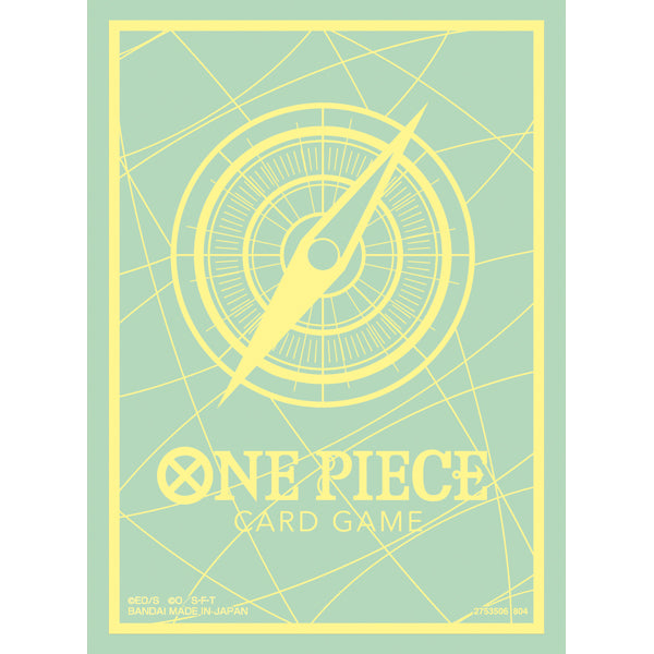 One Piece Card Game - Official Sleeves - Green Logo (70 Bustine)