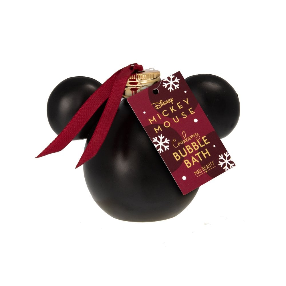 Disney Mickey Burgundy Bauble Bubble Bath