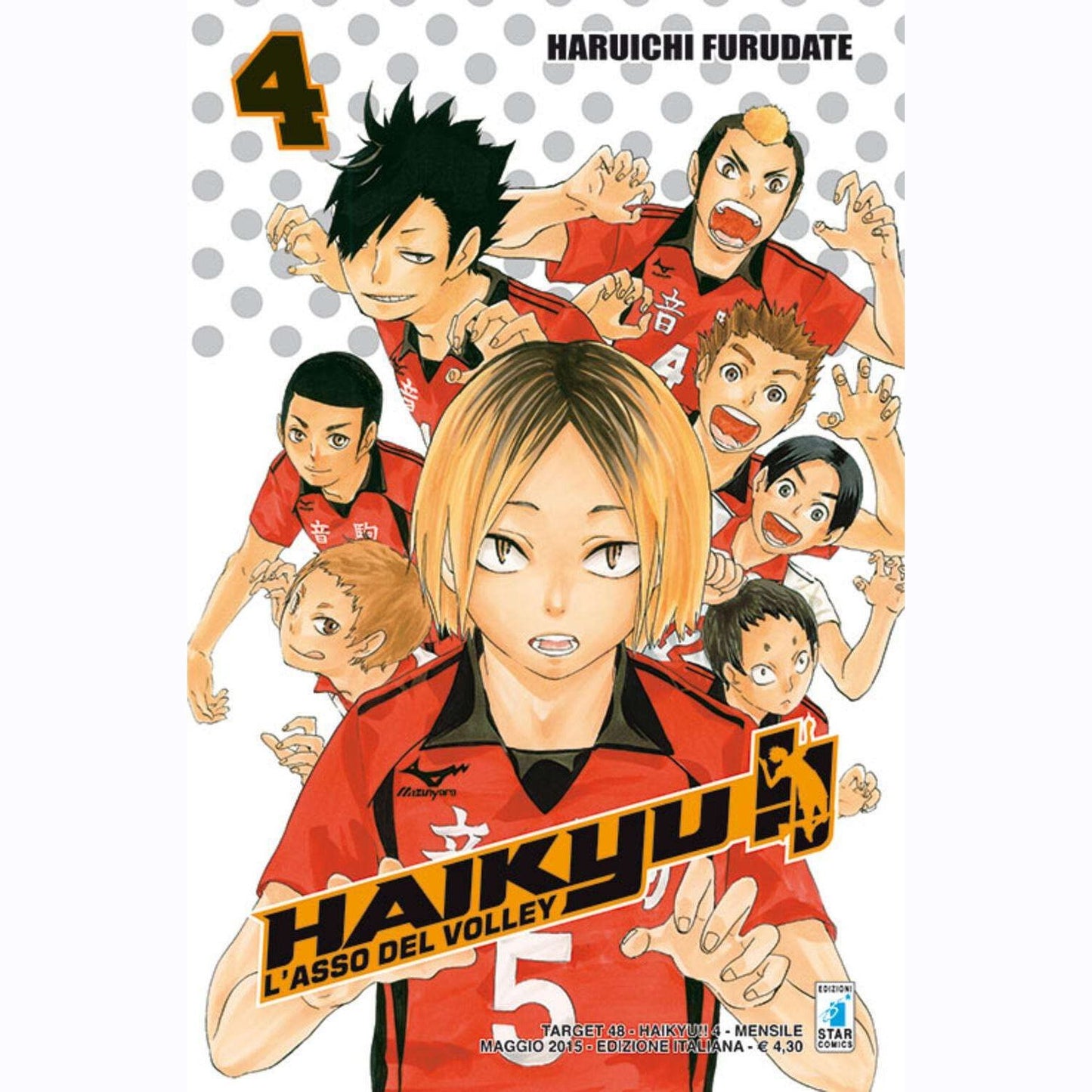 Haikyu!! L’asso del volley 04 ITA nerd-pug