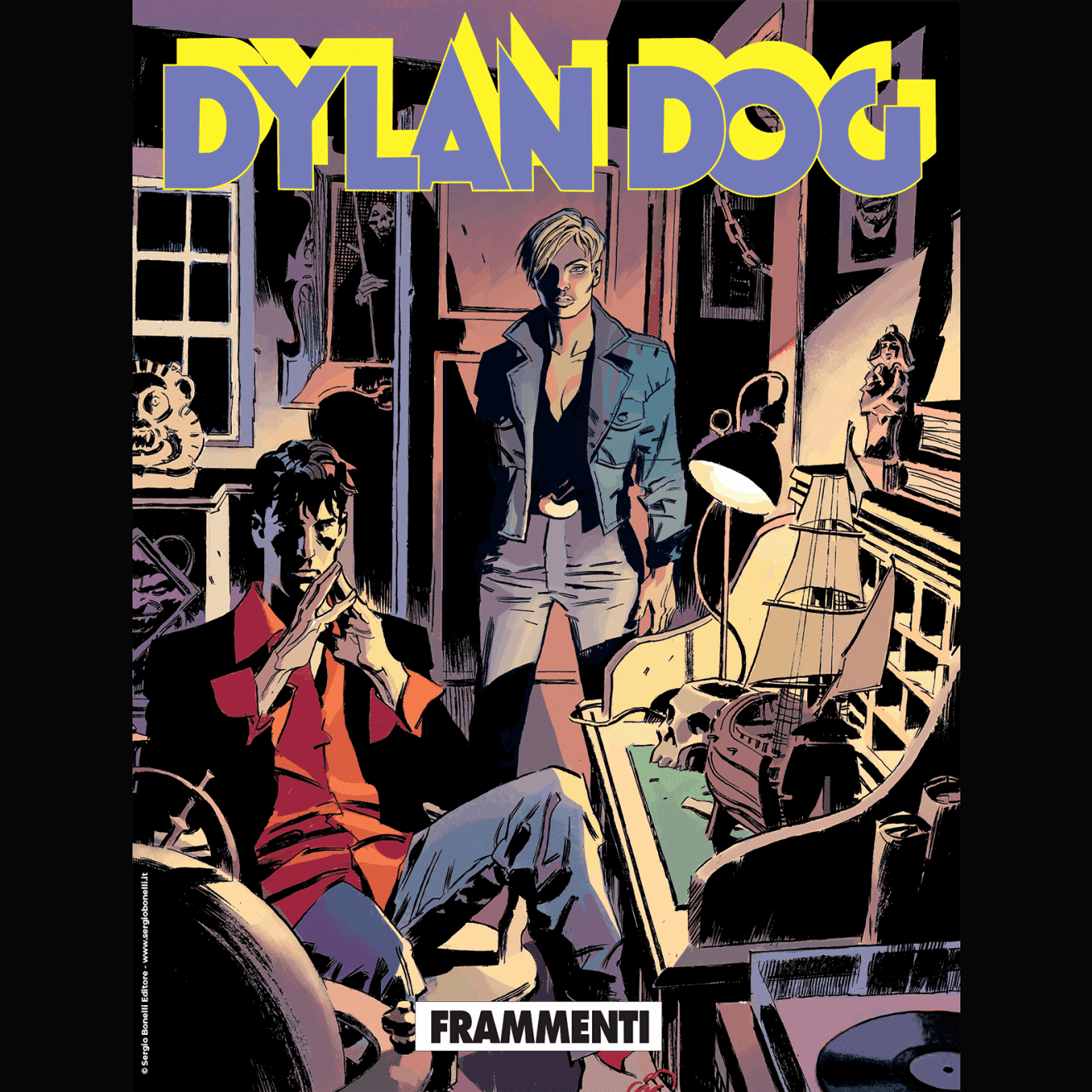 Dylan Dog 442 nerd-pug