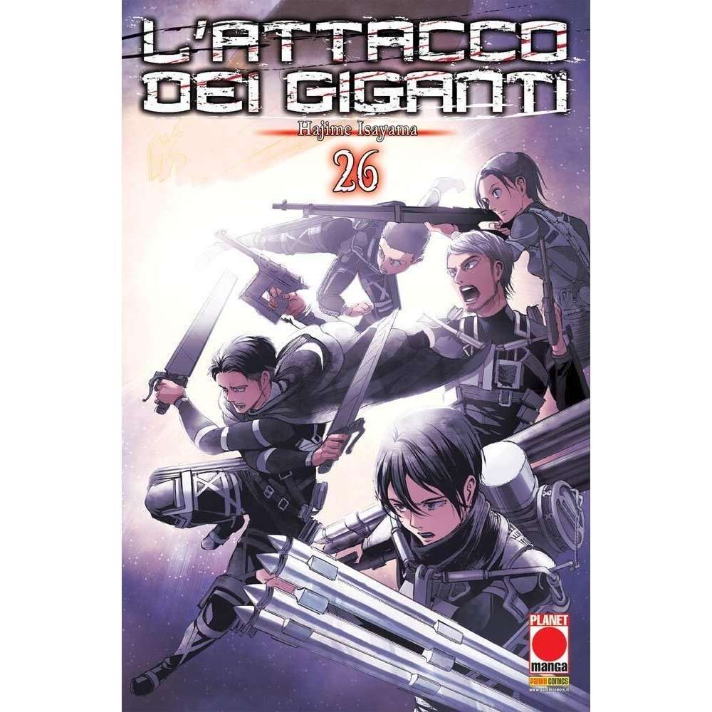 L'Attacco dei Giganti 26 ITA nerd-pug