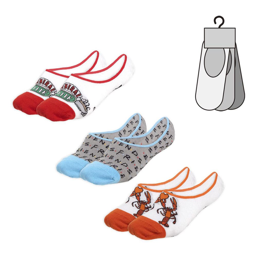 Friends Ankle socks 3-packs Icons 41-46