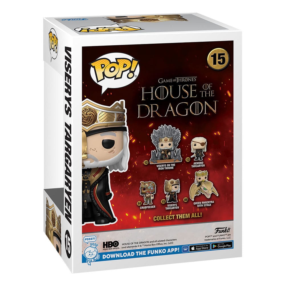 House of the Dragon Funko POP! 15 Viserys Targaryen Television