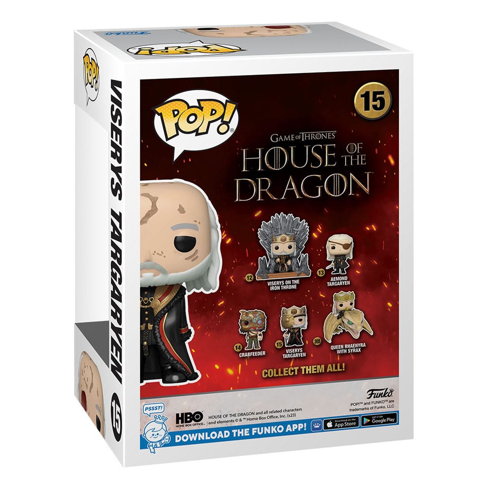 House of the Dragon Funko POP! 15 Viserys Targaryen Chase Television