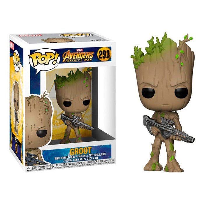 Avengers Funko POP! 293 Groot Blaster Marvel nerd-pug