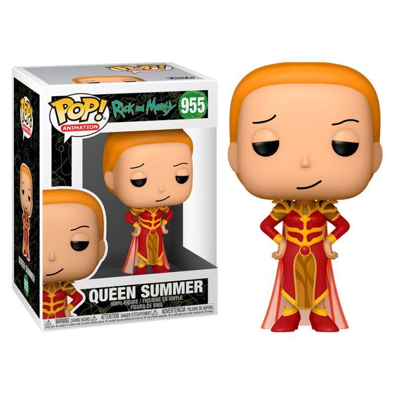 Rick and Morty Funko POP! 955 Queen Summer Animation nerd-pug