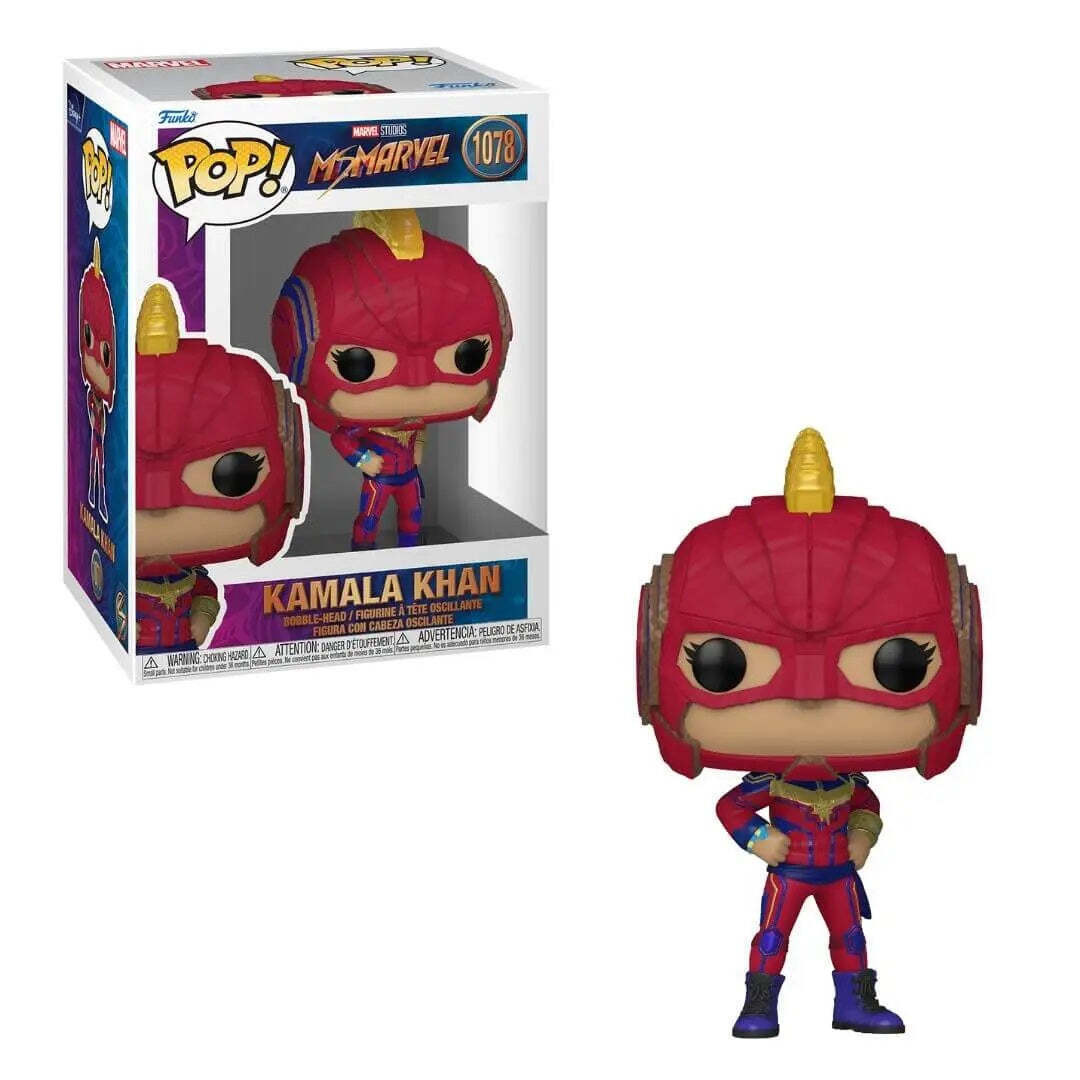 Ms. Marvel Funko POP! 1078 Kamala Khan Marvel nerd-pug