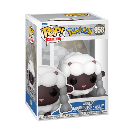 Pokemon Funko POP! 958 Wooloo Games
