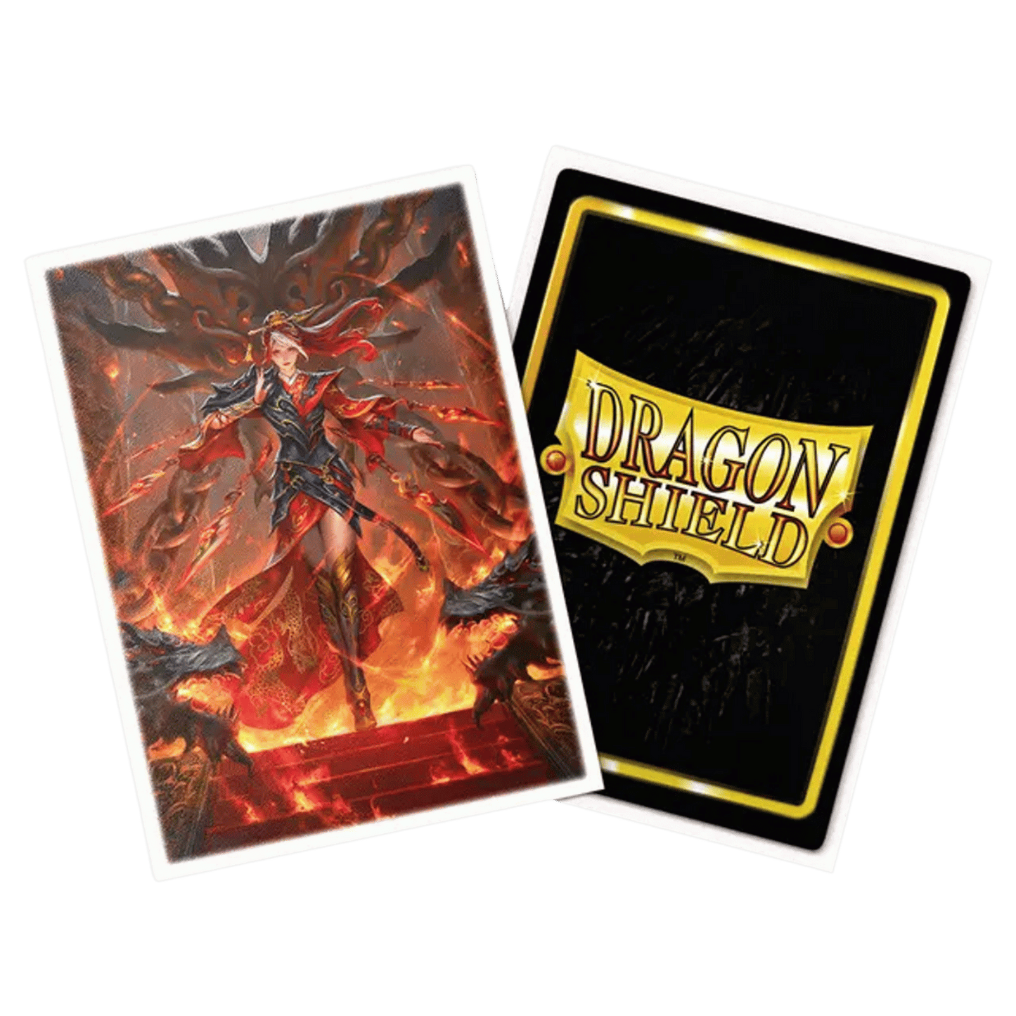 Dragon Shield Matte Art Sleeves- Cindra Dracal of Retribution (100)