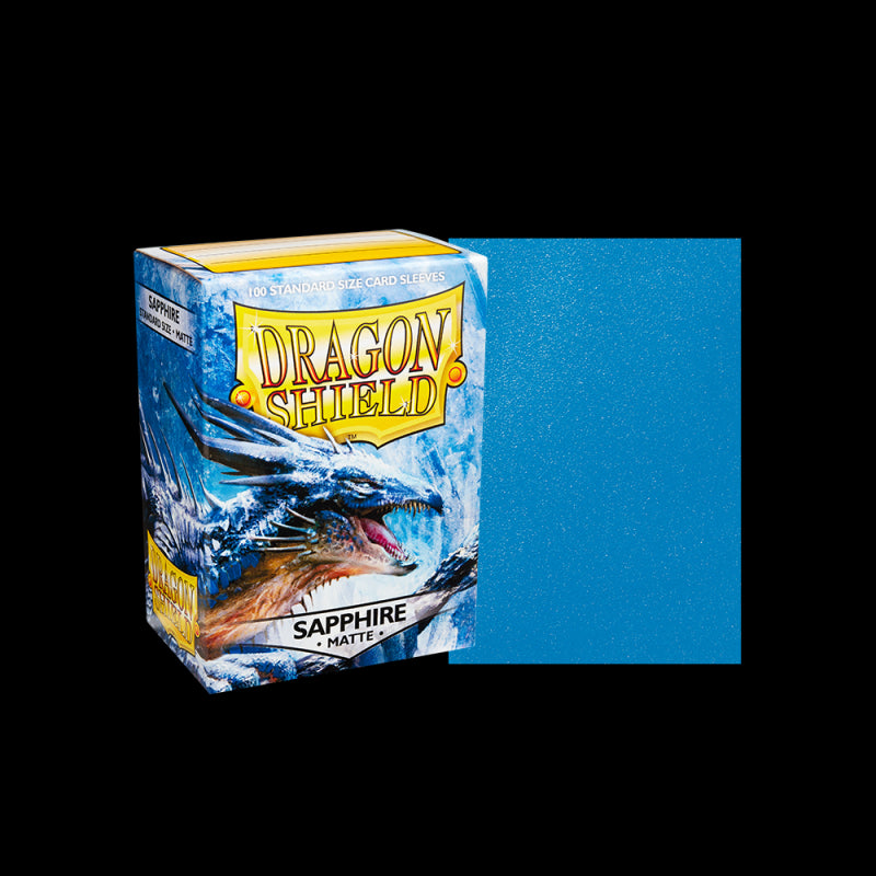 Dragon Shield Matte Sleeves - Sapphire (100)
