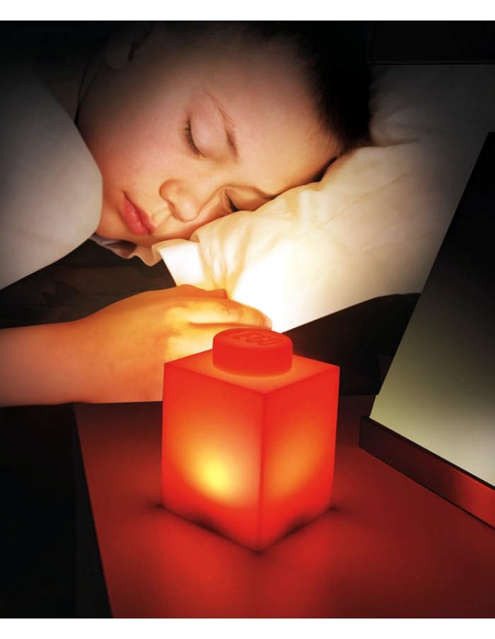 LEGO Luce notturna Lego brick Red