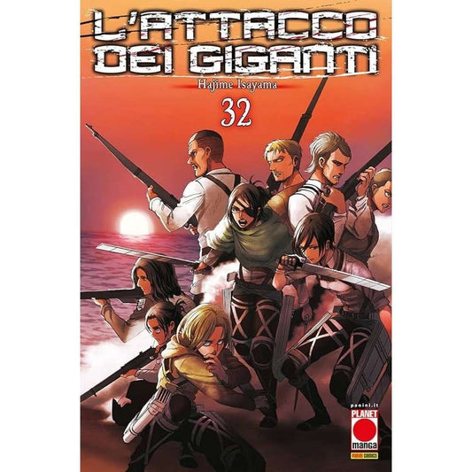 L'Attacco dei Giganti 32 ITA nerd-pug