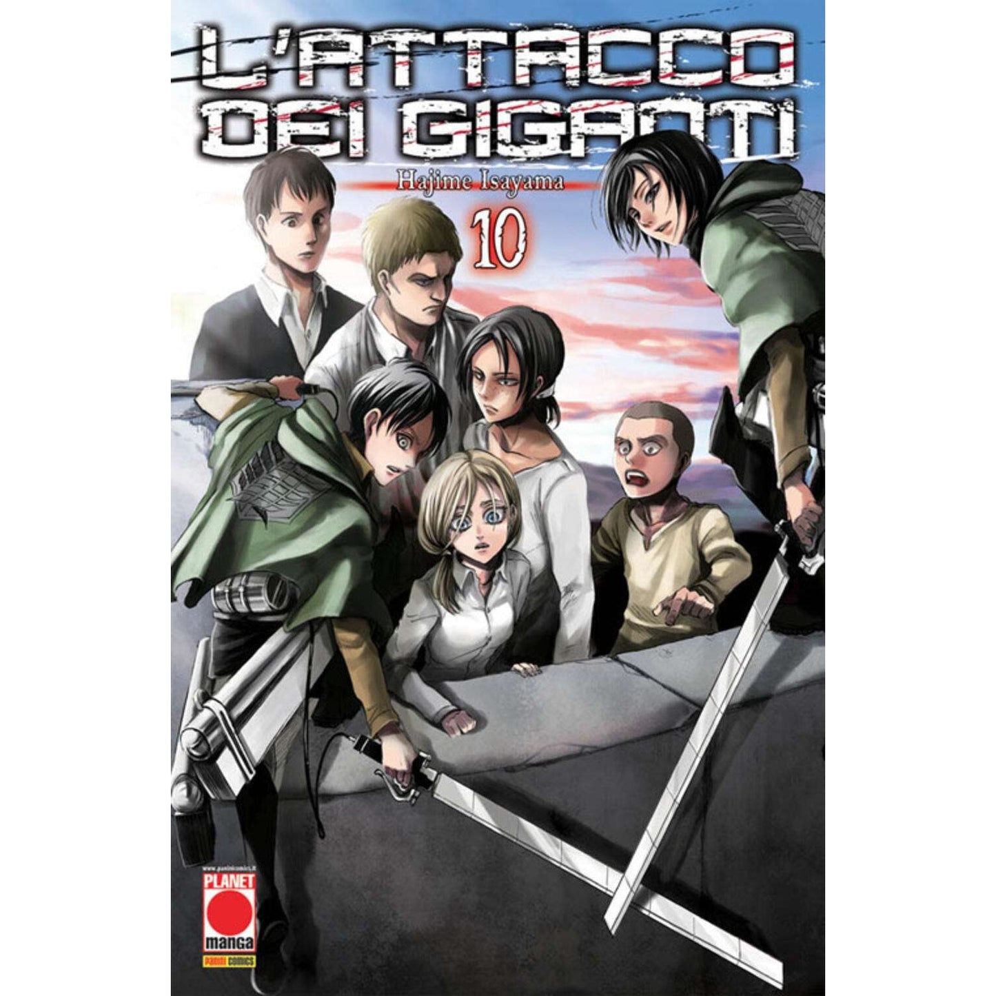 L'Attacco dei Giganti 10 ITA nerd-pug