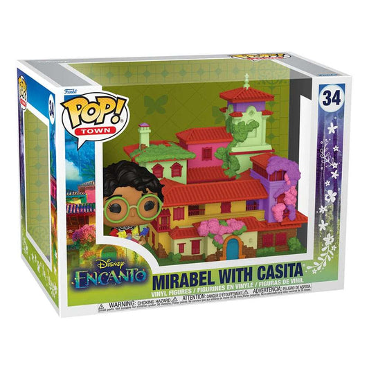 Encanto Funko POP! 34 Mirabel with Casita Town Disney
