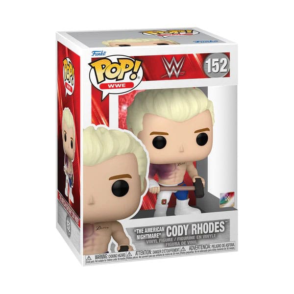 WWE Funko POP! Cody Rhodes “The American Nightmare” 152 WWE