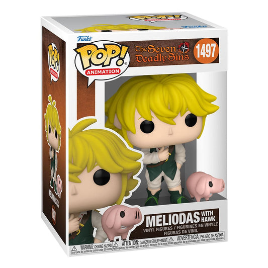 Seven Deadly Sins Funko POP! 1497 Meliodas w/Hawk Animation