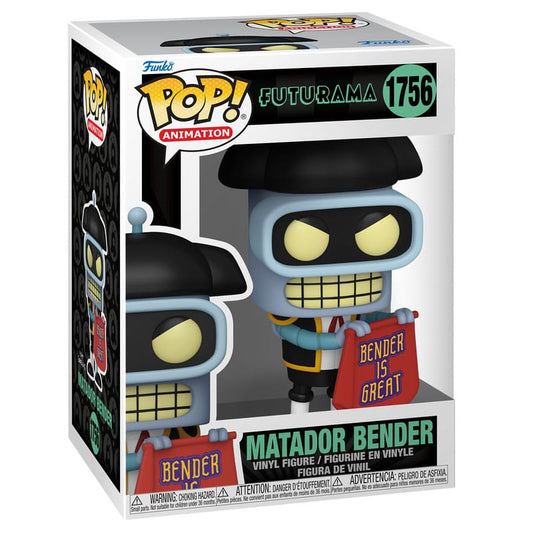 Futurama Funko POP! 1756 Matador Bender Animation