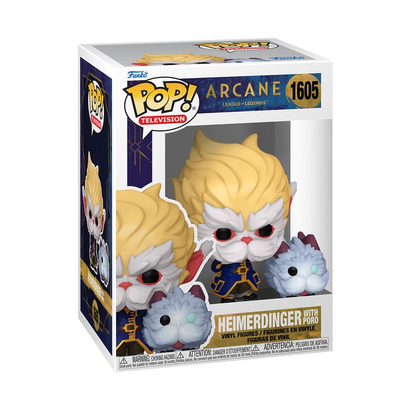 Arcane League of Legend Funko POP! 1605 Heimerdinger Television