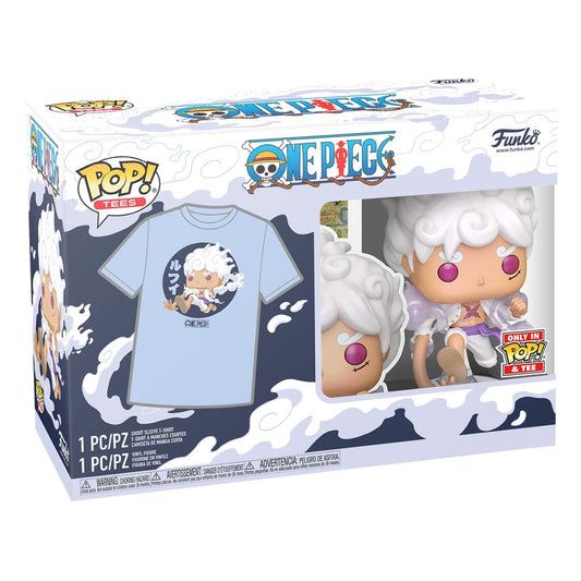One Piece Funko POP! 1607 Luffy Gear Five POP & Tee Box  Animation