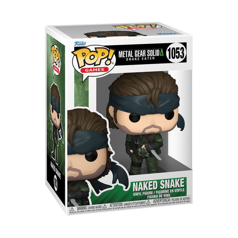 Metal Gear Solid Funko POP! 1053 Naked Snake 9 cm Games