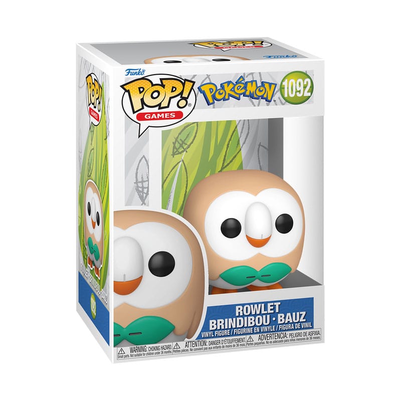 Pokemon Funko POP! Rowlet 1092 Games