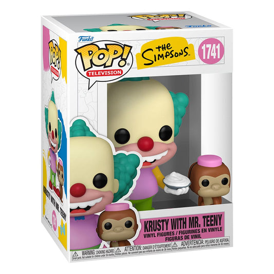 The Simpson Funko POP! 1741 Krusty with mr. Teeny Television