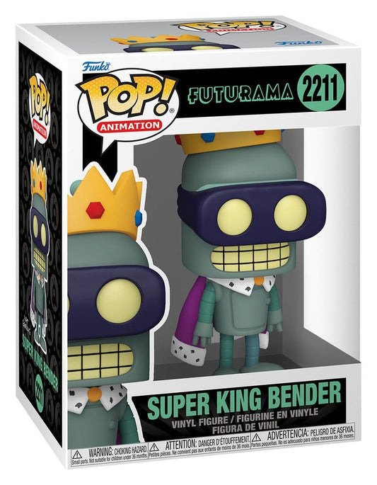 Futurama Funko POP! Super King Bender 2211 Animation