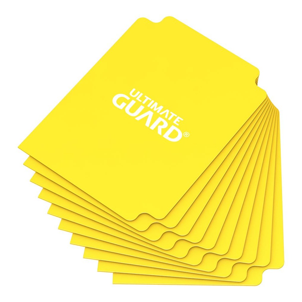 Ultimate Guard Card Dividers Standard Size (10) - Yellow