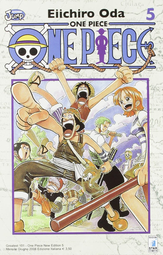One Piece New Ed. 005 ITA nerd-pug