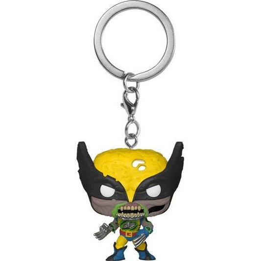 Pocket POP! Keychain Zombie Wolverine Marvel nerd-pug