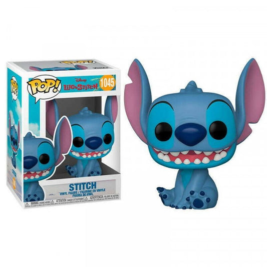 Lilo & Stitch Funko POP! 1045 Stitch Smiling Seated Disney nerd-pug