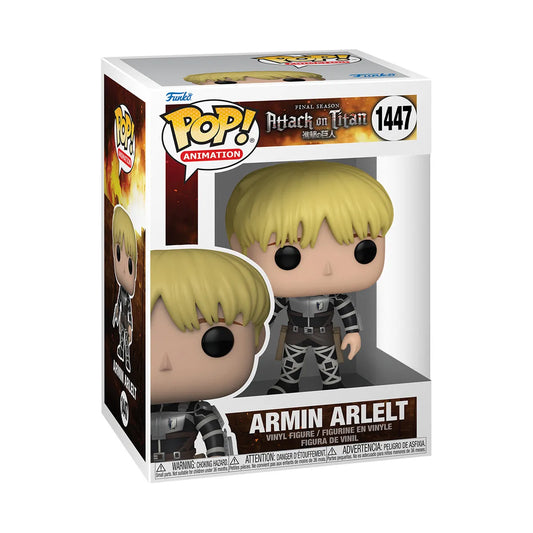 Attack on Titan Funko POP! 1447 Armin Arlelt Animation nerd-pug