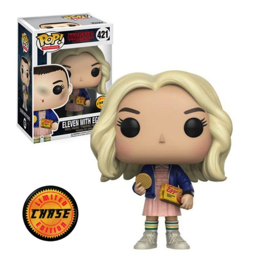 Stranger Things Funko POP! 421 Eleven with Eggos Chase Television nerd-pug