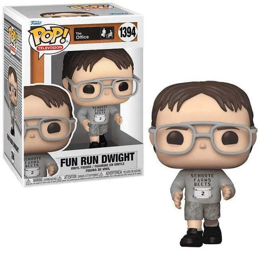 The Office Funko POP! 1394 Run Dwight Television nerd-pug