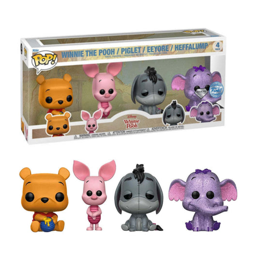 Winnie the Pooh Funko POP! Winnie the Pooh 4-Pack Disney nerd-pug