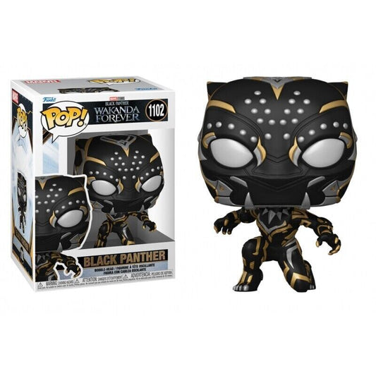 Black Panther Funko POP! 1102 Black Panther Marvel nerd-pug