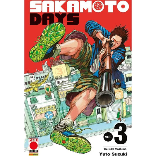 Sakamoto Days 03 ITA nerd-pug