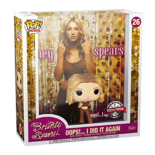 Britney Spears Funko POP! 26 Ops!.. I Did It Again Albums Scatola Danneg Rocks nerd-pug