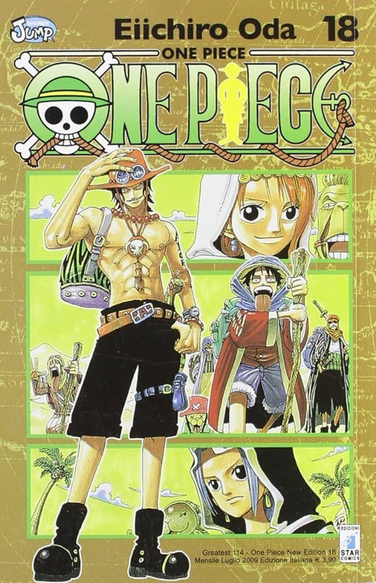 One Piece New Ed. 018 ITA nerd-pug