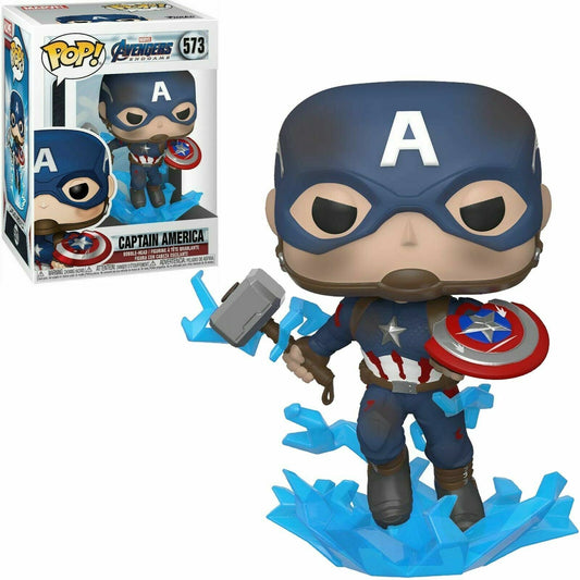 Avengers Funko POP! 573 Captain America Mjorlin Marvel nerd-pug