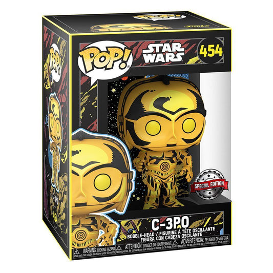 Star Wars Funko POP! 454 C-3PO Scatola Rotta Star Wars nerd-pug
