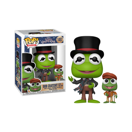 The Muppet Funko POP! 1457 Bob Cratchit with Tiny Tin Movies
