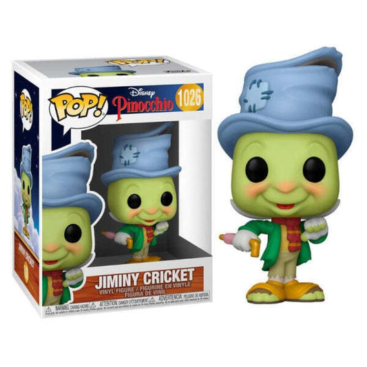 Pinocchio Funko POP! 1026 Jiminy Cricket Disney nerd-pug