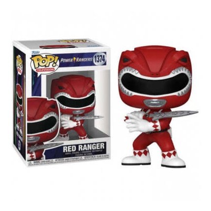 Power Rangers Funko POP! 1374 Red Ranger Television nerd-pug