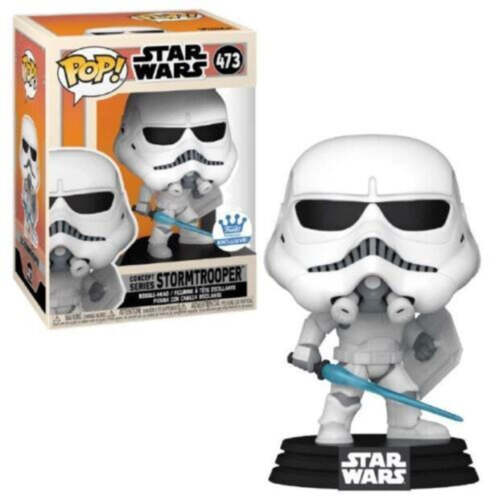 Star Wars Funko POP! 473 Concept Series Stormtrooper Star Wars nerd-pug