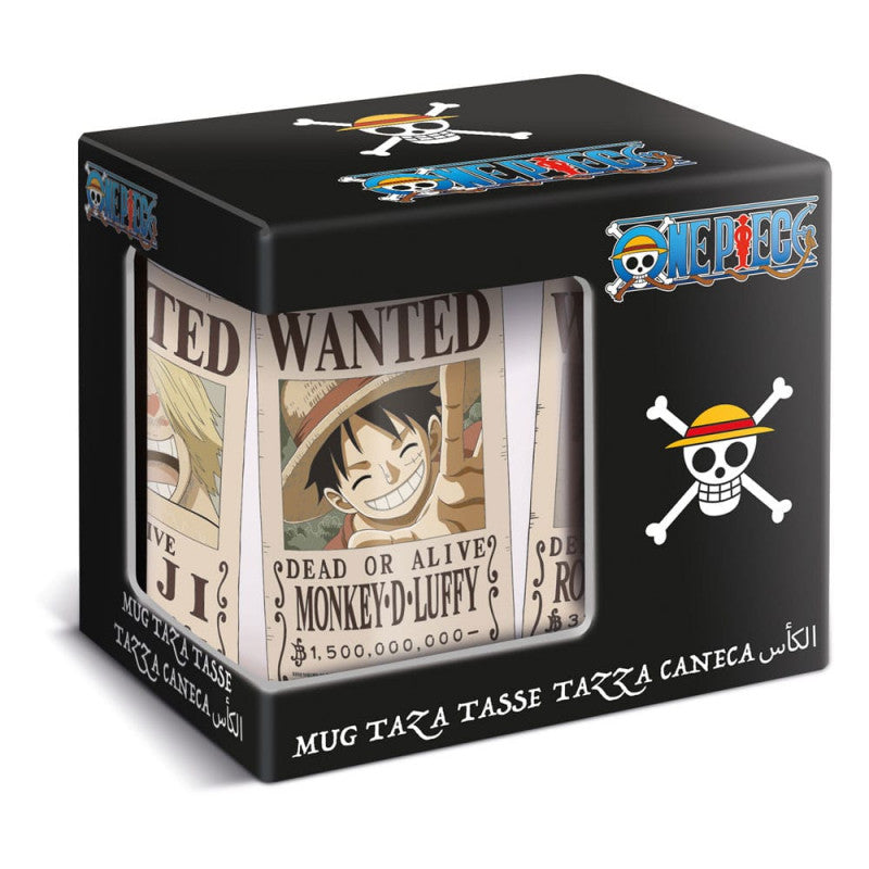 Tazza One Piece Mug Wanted 325 ml nerd-pug